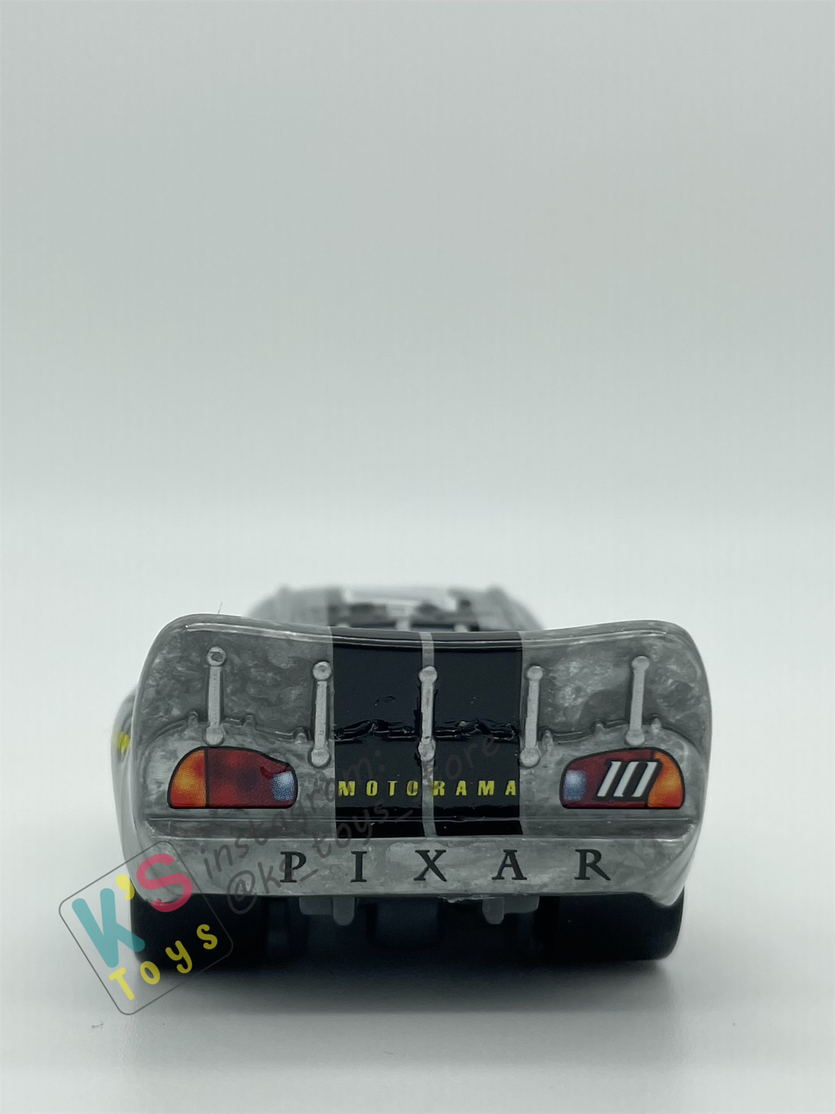 PRE-OWNED / LOOSE DISNEY PIXAR CARS - "MOTORAMA MCQUEEN" PROMO GIFT TO MATTEL STAFF - DISPLAYED CONDITION