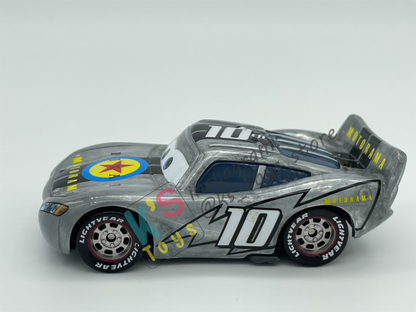 PRE-OWNED / LOOSE DISNEY PIXAR CARS - "MOTORAMA MCQUEEN" PROMO GIFT TO MATTEL STAFF - DISPLAYED CONDITION