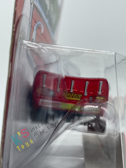 RARE DISNEY PIXAR CARS BY MATTEL - LIGHTNING MCQUEEN MIT AUFKLEBERN - BNIP
