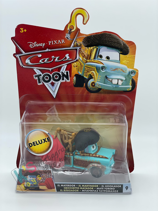 CARS TOON - EL MATERDOR DISNEY PIXAR CARS - BNIP