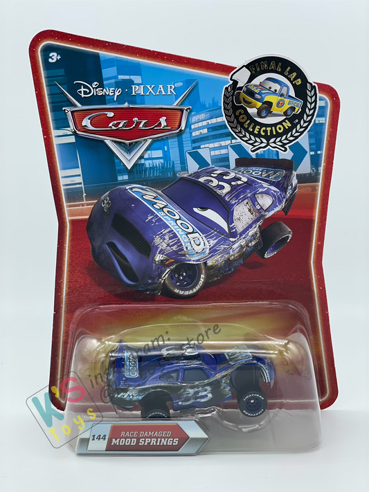 FINAL LAP COLLECTION - DISNEY PIXAR CARS - RACE DAMAGED MOOD SPRING - BNIP