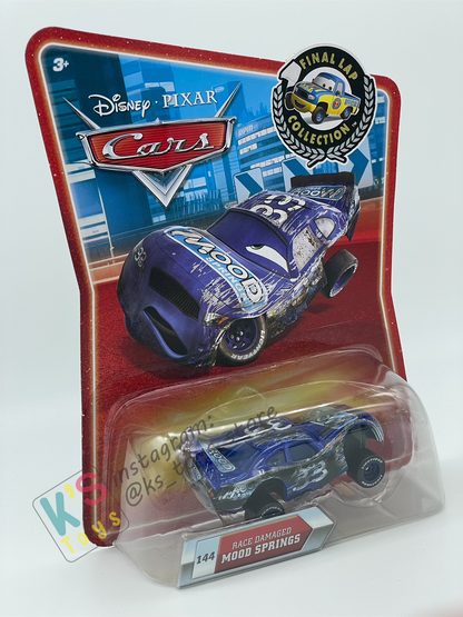FINAL LAP COLLECTION - DISNEY PIXAR CARS - RACE DAMAGED MOOD SPRING - BNIP
