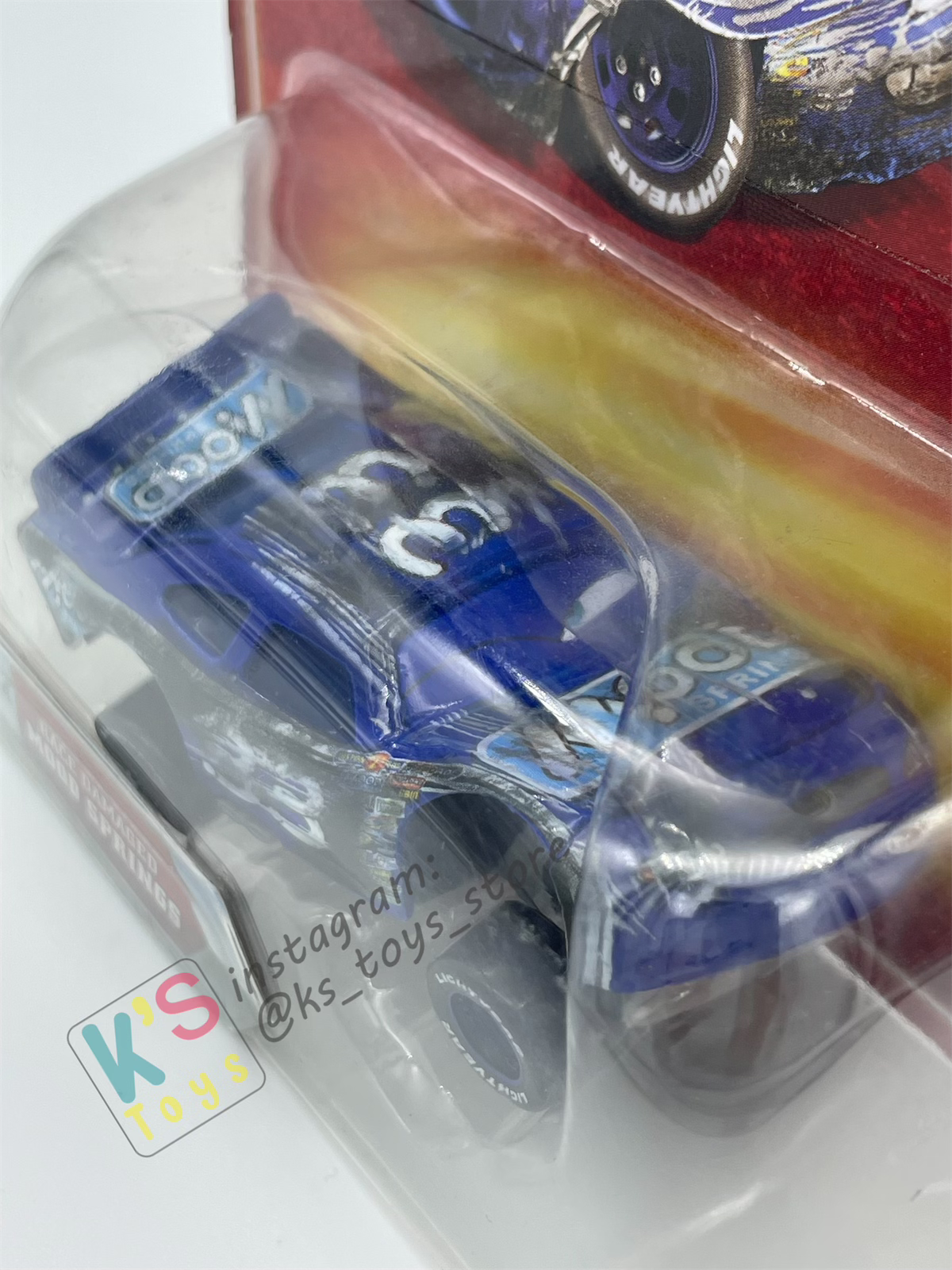 FINAL LAP COLLECTION - DISNEY PIXAR CARS - RACE DAMAGED MOOD SPRING - BNIP