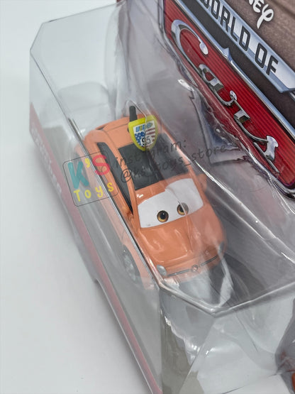 DISNEY PIXAR CARS 1:55 BY MATTEL, "CARTNEY CARSPER" RACE FANS SERIES - BNIP