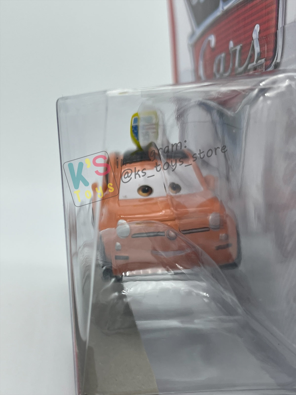 DISNEY PIXAR CARS 1:55 BY MATTEL, "CARTNEY CARSPER" RACE FANS SERIES - BNIP