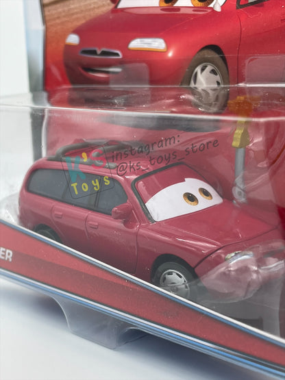 DISNEY PIXAR CARS 1:55 BY MATTEL, "KIT REVSTER" RACE FANS - BNIP