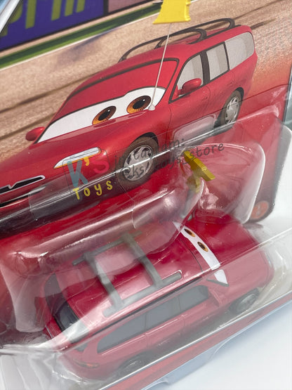 DISNEY PIXAR CARS 1:55 BY MATTEL, "KIT REVSTER" RACE FANS - BNIP