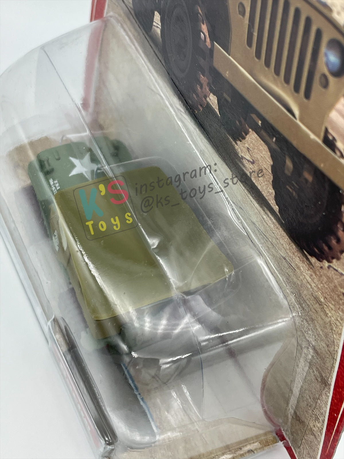 DISNEY PIXAR CARS 1:55 BY MATTEL, SARGE - FIRST RELEASED CARS SERIES - BNIP