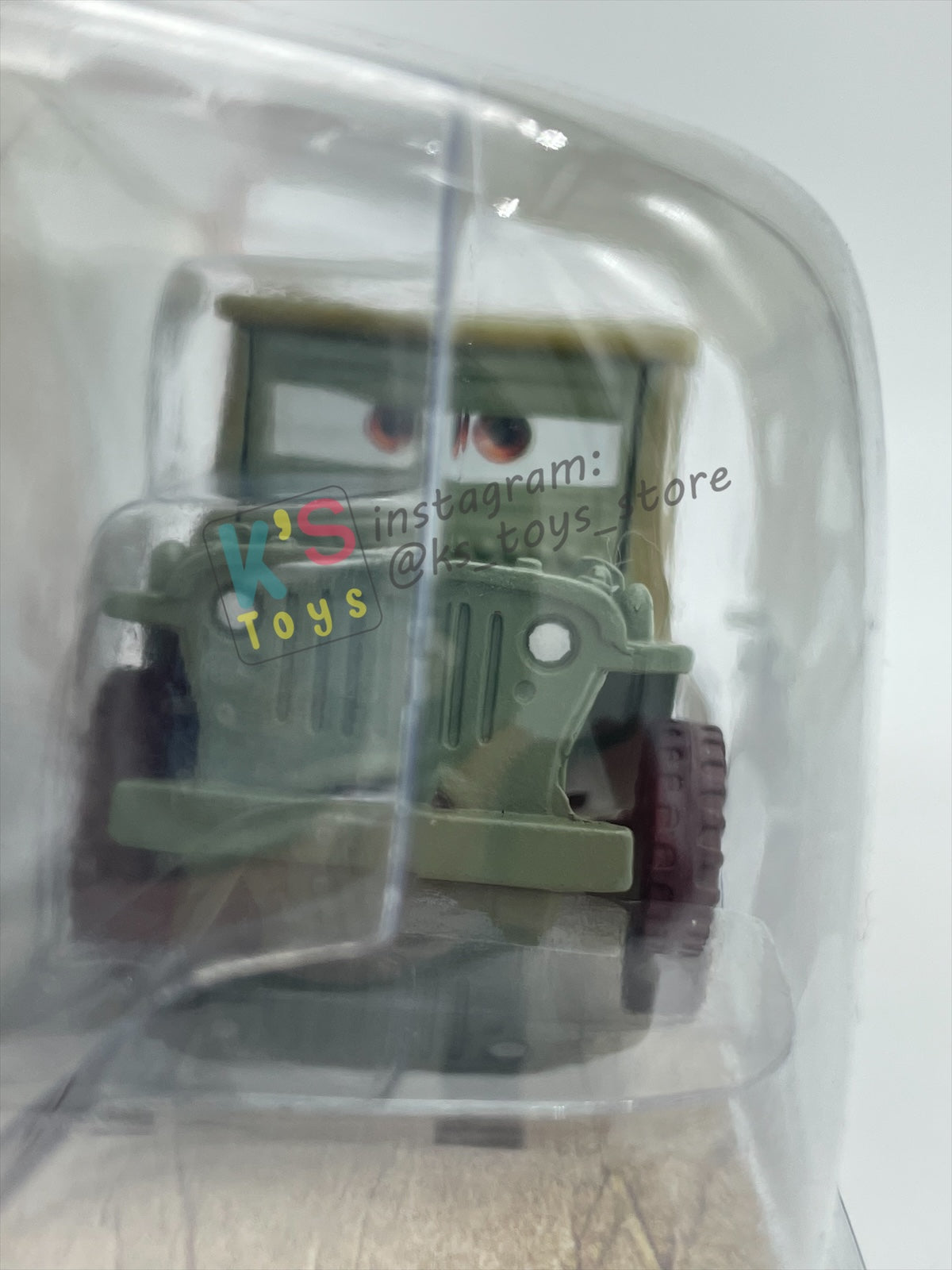 DISNEY PIXAR CARS 1:55 BY MATTEL, SARGE - FIRST RELEASED CARS SERIES - BNIP