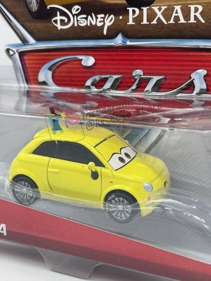 DISNEY PIXAR CARS 1:55 BY MATTEL, FRANCA - FESTIVAL ITALIANO SERIES - BNIP