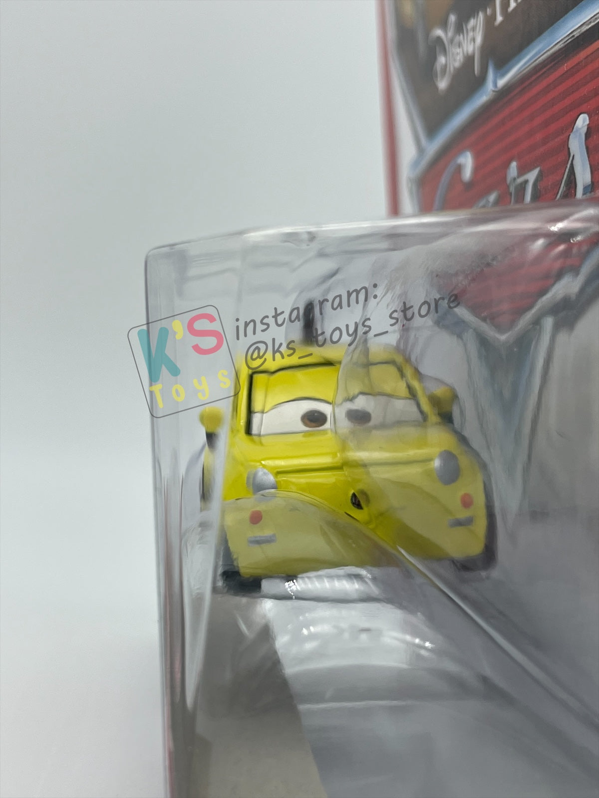 DISNEY PIXAR CARS 1:55 BY MATTEL, FRANCA - FESTIVAL ITALIANO SERIES - BNIP
