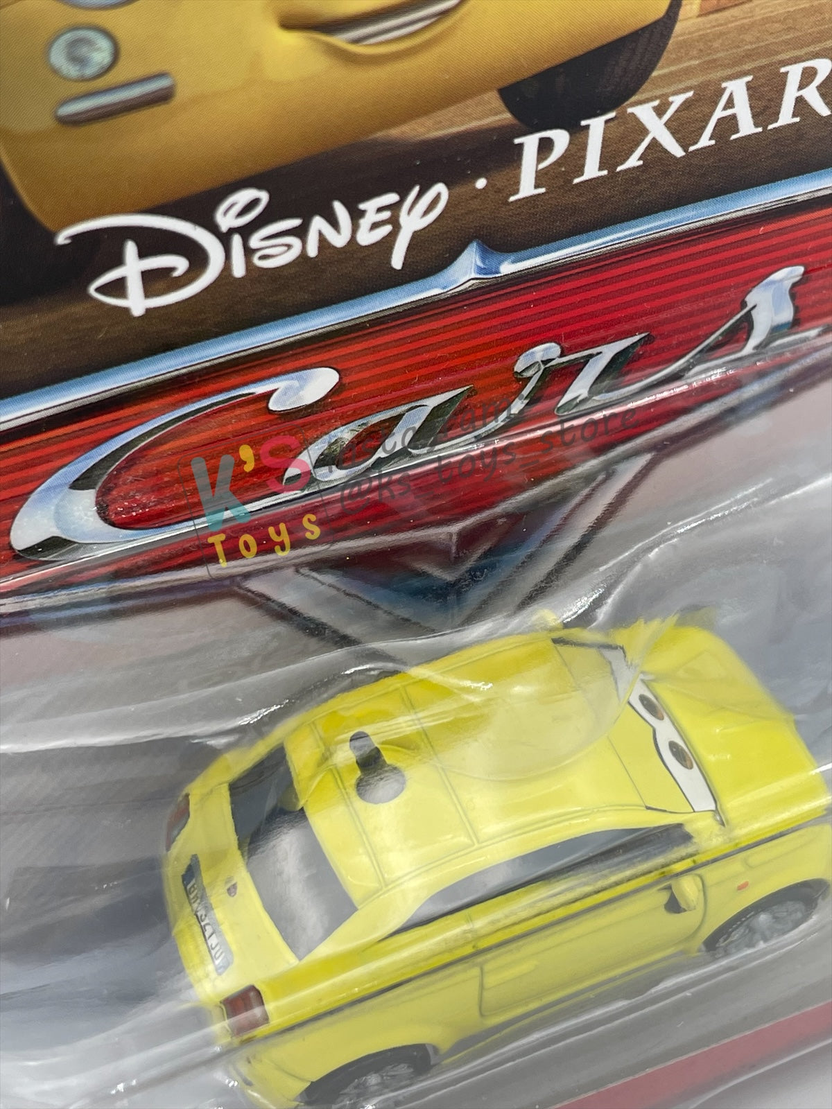DISNEY PIXAR CARS 1:55 BY MATTEL, FRANCA - FESTIVAL ITALIANO SERIES - BNIP