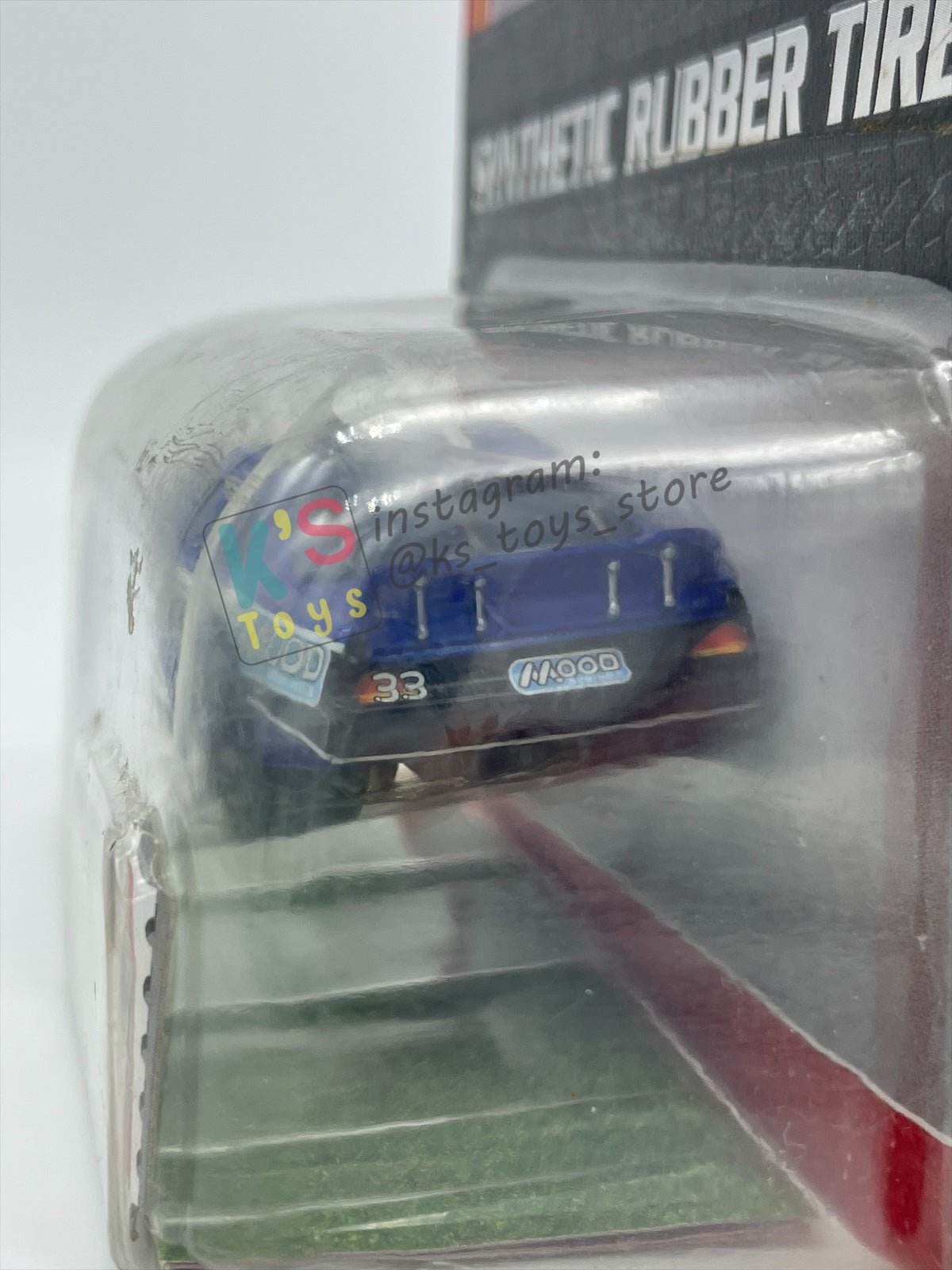 DISNEY PIXAR CARS 1:55 BY MATTEL, "MOOD SPRINGS NO. 33" SYNTHETIC RUBBER TIRES SERIES - BNIP NOT IN MINT CONDITION