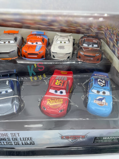 Disney Store Version of Disney Pixar Cars 1:43 - 9 PACK DELUXE FIGURINE SET  - BNIP