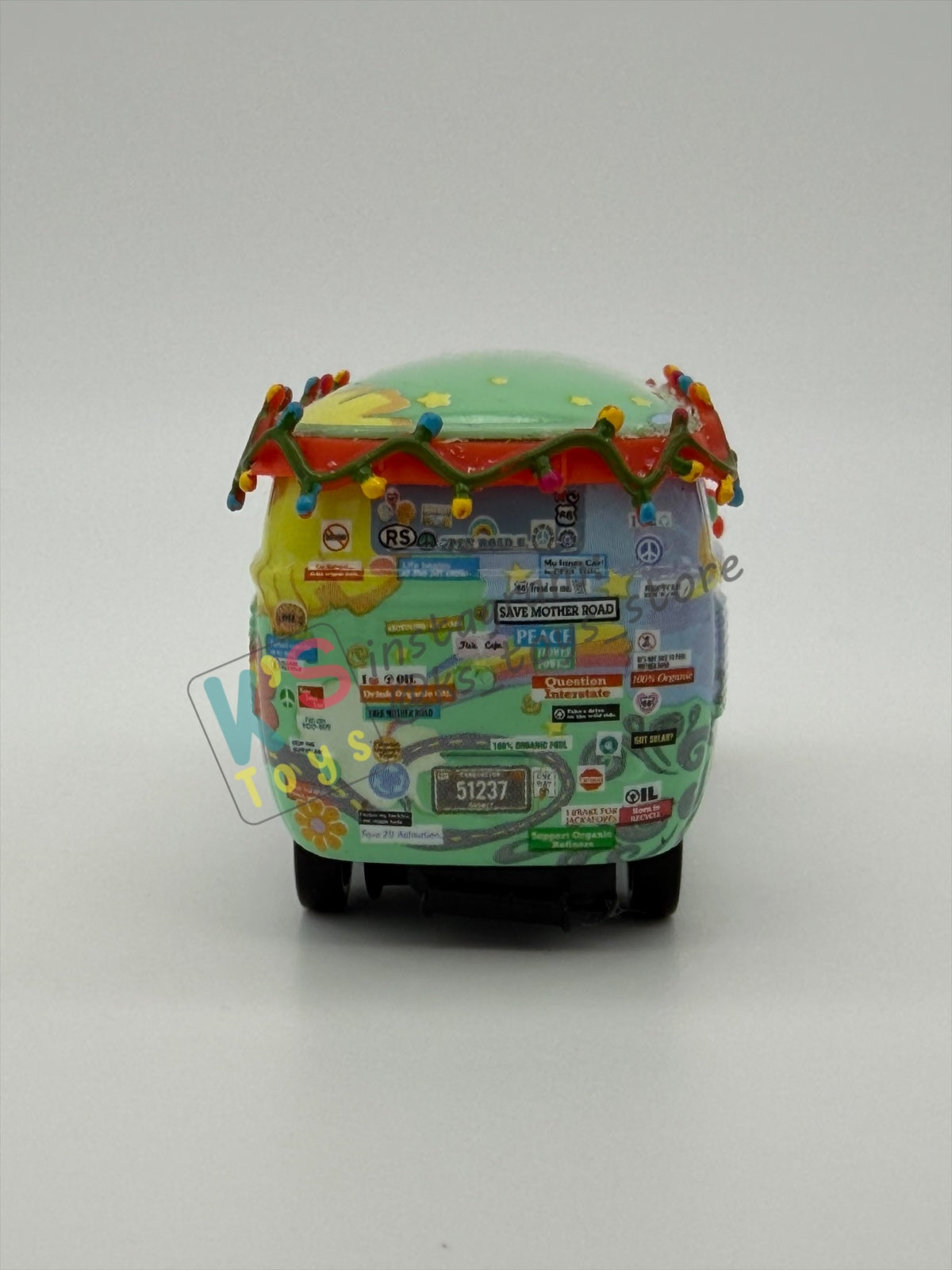 PRE-OWNED / LOOSE DISNEY PIXAR CARS - "CHRISTMAS FILLMORE" MATER SAVES CHRISTMAS - EXCELLENT CONDITION
