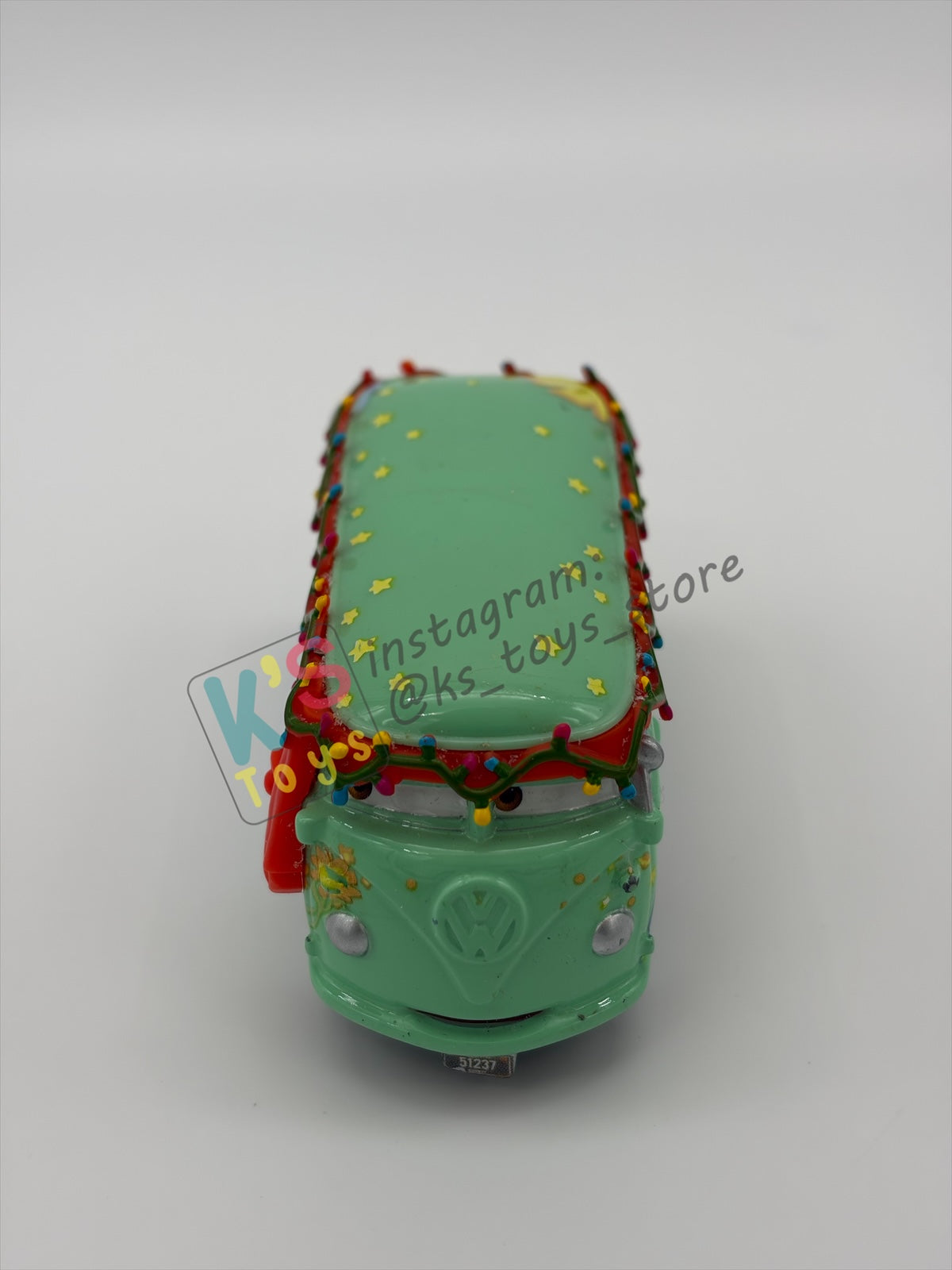 PRE-OWNED / LOOSE DISNEY PIXAR CARS - "CHRISTMAS FILLMORE" MATER SAVES CHRISTMAS - EXCELLENT CONDITION