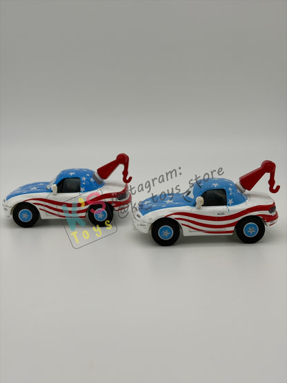 PRE-OWNED / LOOSE DISNEY PIXAR CARS - "MIA & TIA MATER FANS" - MATER THE GREATER SERIES - GOOD CONDITION