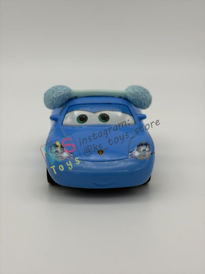 PRE-OWNED / LOOSE DISNEY PIXAR CARS - "SNOW DAY SALLY" - MATER SAVES CHRISTMAS - GOOD CONDITION