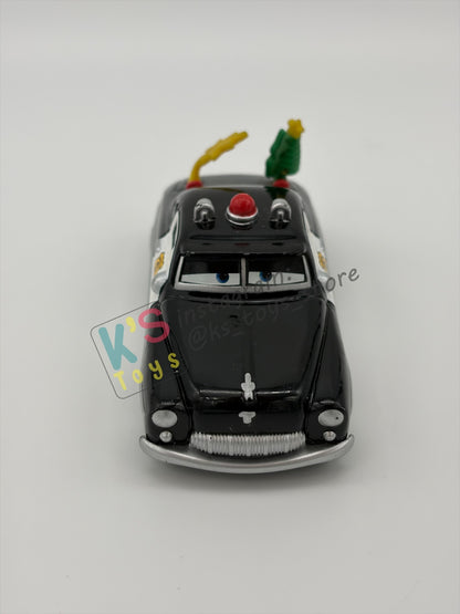 PRE-OWNED / LOOSE DISNEY PIXAR CARS - "SHERIFF, CHRISTMAS" MATER SAVES CHRISTMAS - NEAR MINT CONDITION