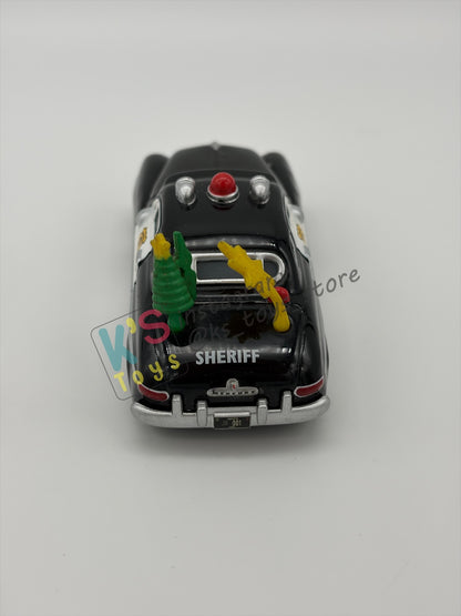 PRE-OWNED / LOOSE DISNEY PIXAR CARS - "SHERIFF, CHRISTMAS" MATER SAVES CHRISTMAS - NEAR MINT CONDITION