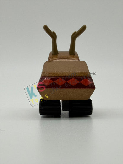 PRE-OWNED / LOOSE DISNEY PIXAR CARS - "SNOWMOBILE" - MATER SAVES CHRISTMAS - NEAR MINT CONDITION