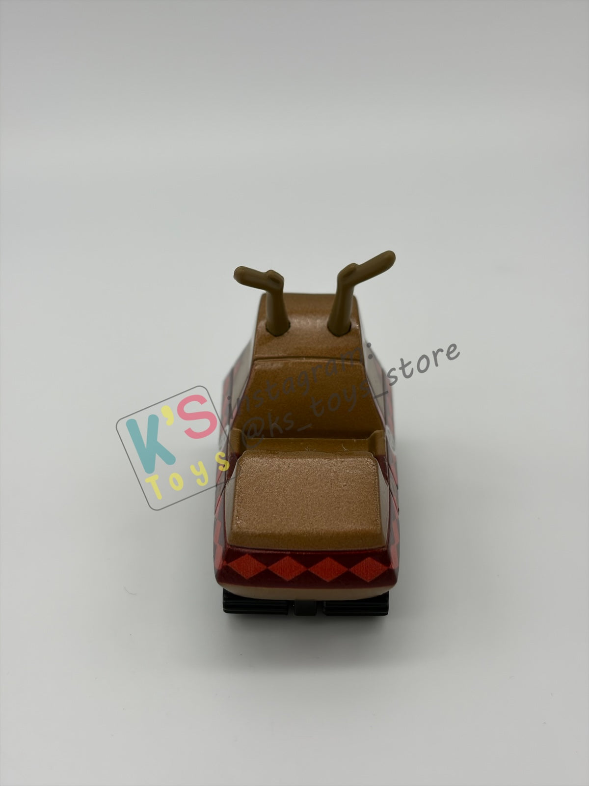 PRE-OWNED / LOOSE DISNEY PIXAR CARS - "SNOWMOBILE" - MATER SAVES CHRISTMAS - NEAR MINT CONDITION