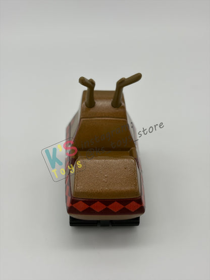 PRE-OWNED / LOOSE DISNEY PIXAR CARS - "SNOWMOBILE" - MATER SAVES CHRISTMAS - NEAR MINT CONDITION