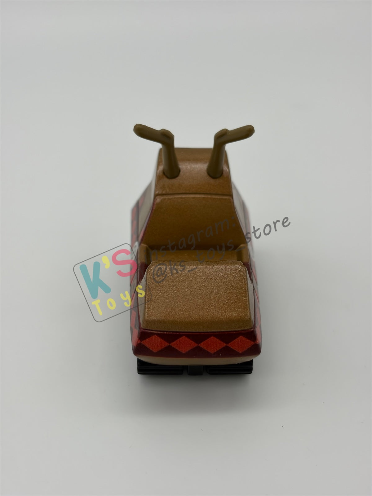 PRE-OWNED / LOOSE DISNEY PIXAR CARS - "SNOWMOBILE" - MATER SAVES CHRISTMAS - NEAR MINT CONDITION