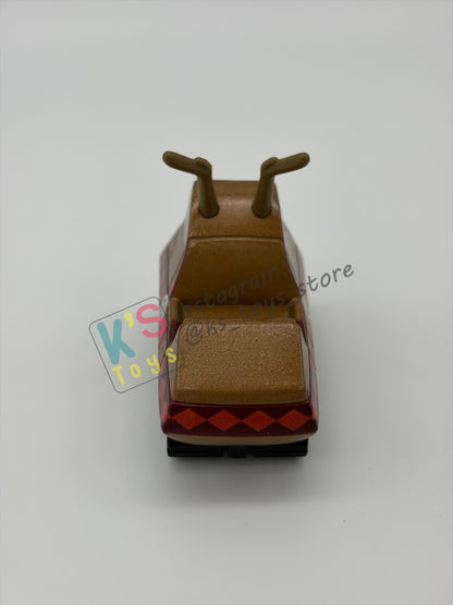 PRE-OWNED / LOOSE DISNEY PIXAR CARS - "SNOWMOBILE" - MATER SAVES CHRISTMAS - NEAR MINT CONDITION