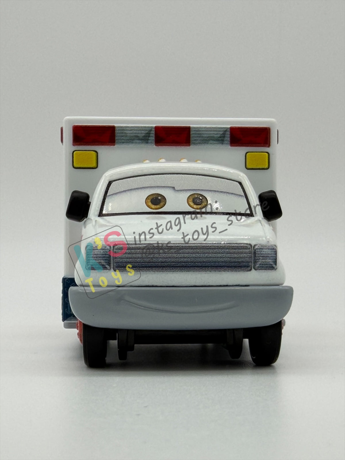 PRE-OWNED / LOOSE DISNEY PIXAR CARS BY MATTEL - "RACE AND RESCUE MORGAN MARTINS" RACE & RESCUE SERIES - MINT / NEAR MINT CONDITION - READ DESCRIPTION!!!!!!!!!!