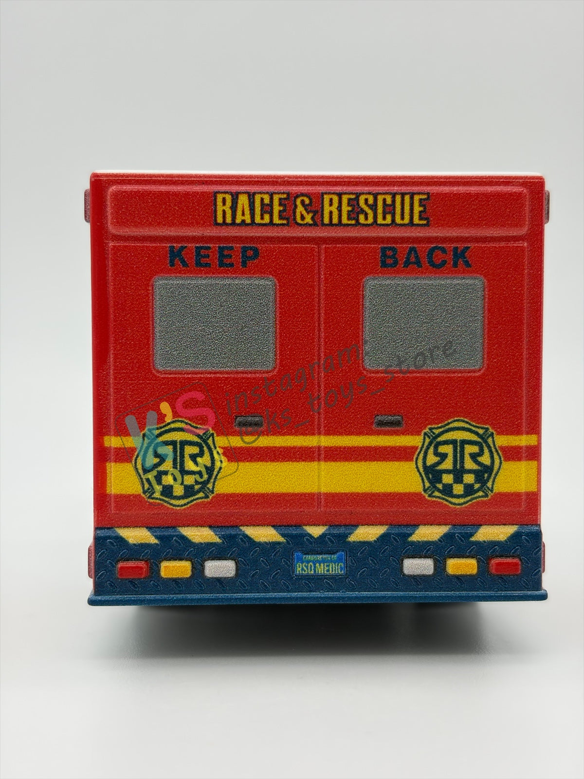 PRE-OWNED / LOOSE DISNEY PIXAR CARS BY MATTEL - "RACE AND RESCUE MORGAN MARTINS" RACE & RESCUE SERIES - MINT / NEAR MINT CONDITION - READ DESCRIPTION!!!!!!!!!!