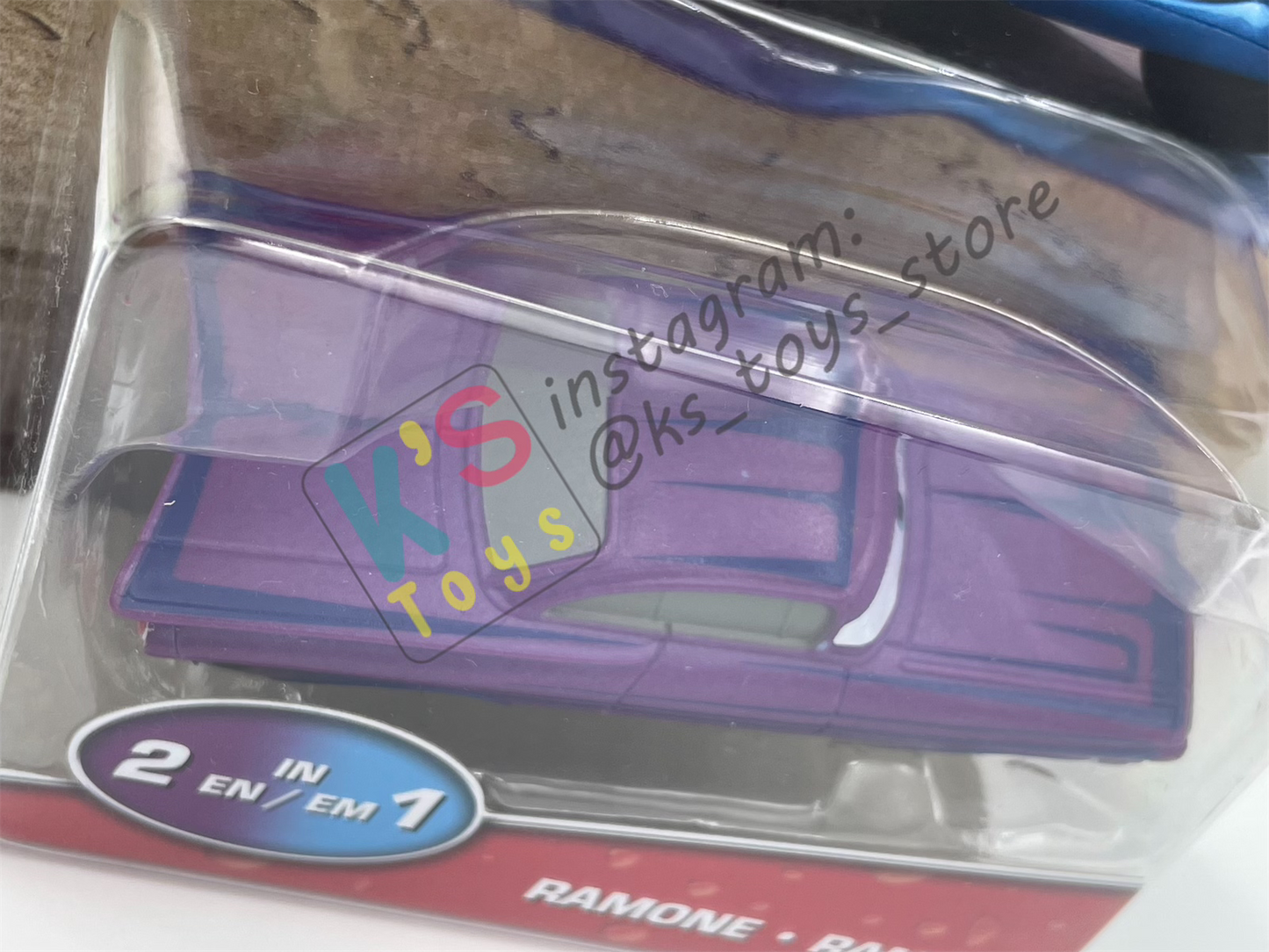 COLOR CHANGERS Disney Pixar Cars by MATTEL, RAMONE (BLUE/PURPLE) - 2023 NEW RELEASE  - BNIP