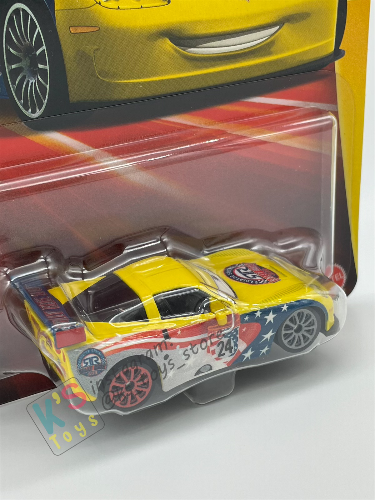 DISNEY PIXAR CARS BY MATTEL - "RALLY RACE 200 JEFF GORVETTE" 2025 NEW RELEASE RACE & RESCUE SERIES - BNIP