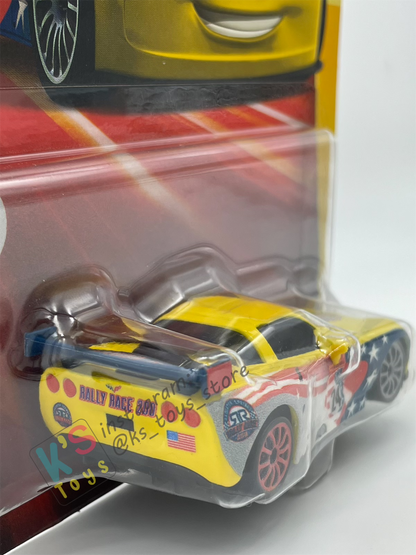 DISNEY PIXAR CARS BY MATTEL - "RALLY RACE 200 JEFF GORVETTE" 2025 NEW RELEASE RACE & RESCUE SERIES - BNIP