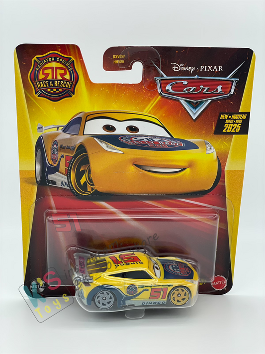 DISNEY PIXAR CARS BY MATTEL - "RALLY RACE 200 CRUZ RAMIREZ" 2025 NEW RELEASE RACE & RESCUE SERIES - BNIP