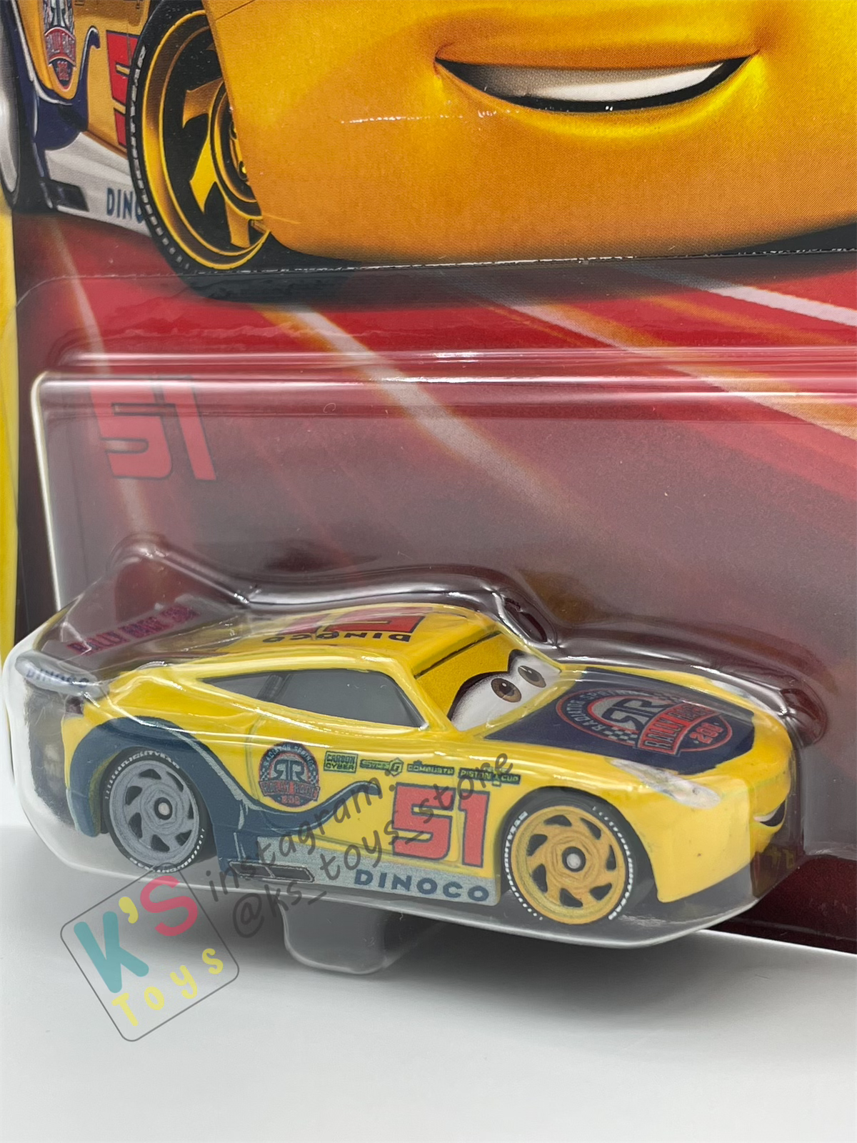 DISNEY PIXAR CARS BY MATTEL - "RALLY RACE 200 CRUZ RAMIREZ" 2025 NEW RELEASE RACE & RESCUE SERIES - BNIP