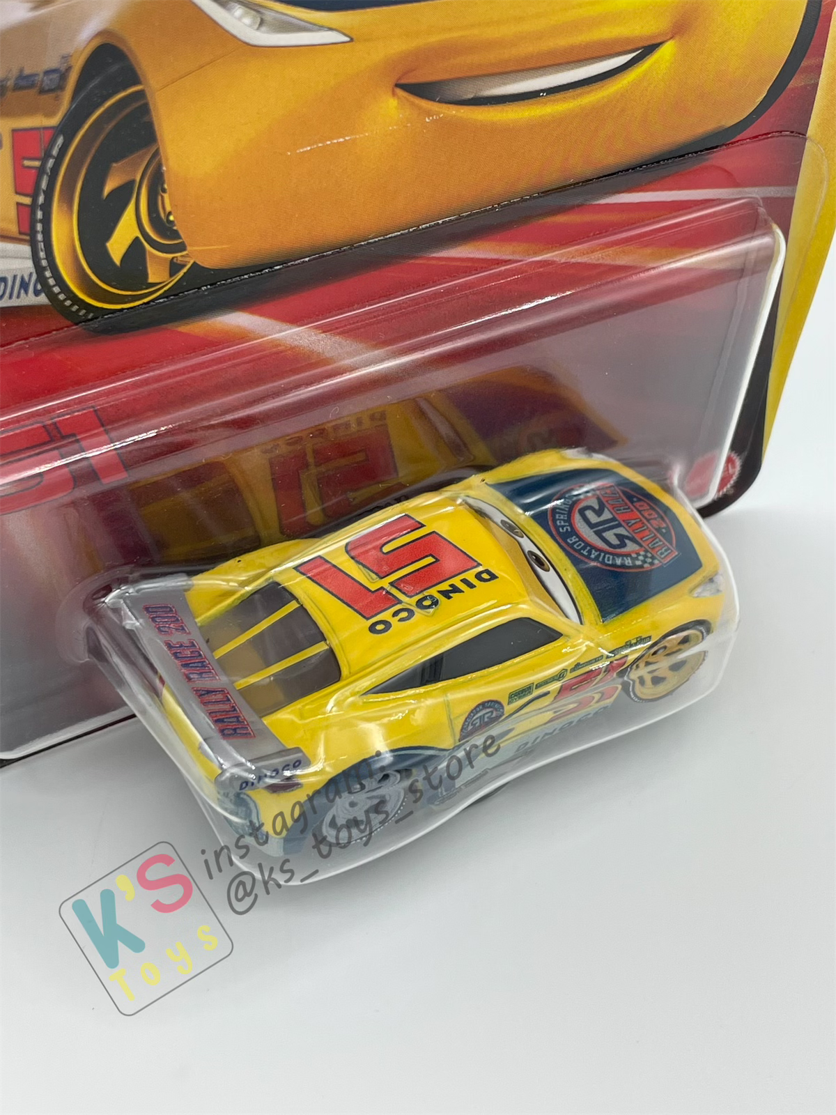 DISNEY PIXAR CARS BY MATTEL - "RALLY RACE 200 CRUZ RAMIREZ" 2025 NEW RELEASE RACE & RESCUE SERIES - BNIP