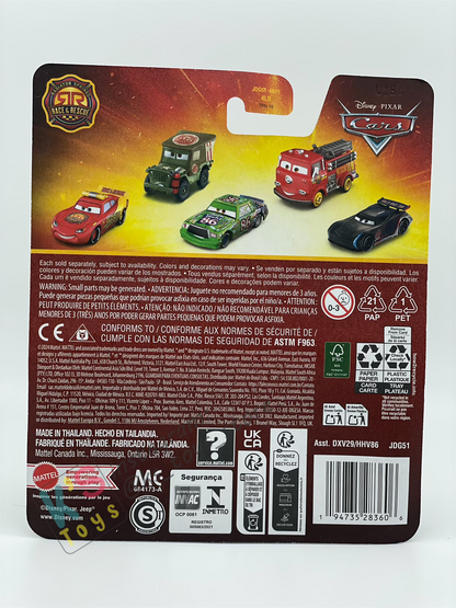 DISNEY PIXAR CARS BY MATTEL - "RALLY RACE 200 CRUZ RAMIREZ" 2025 NEW RELEASE RACE & RESCUE SERIES - BNIP