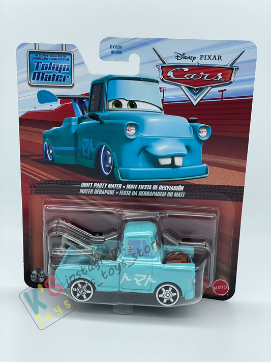 DISNEY PIXAR CARS BY MATTEL -  "DRIFT PARTY MATER" 2025 RE-RELEASED - BNIP