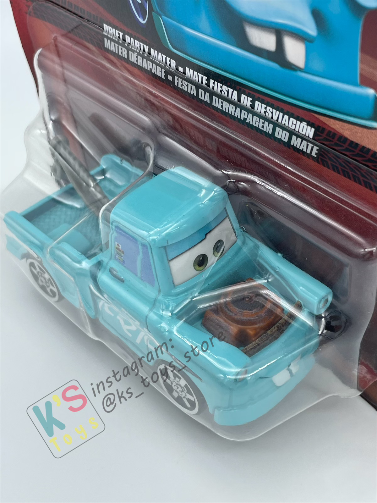 DISNEY PIXAR CARS BY MATTEL -  "DRIFT PARTY MATER" 2025 RE-RELEASED - BNIP