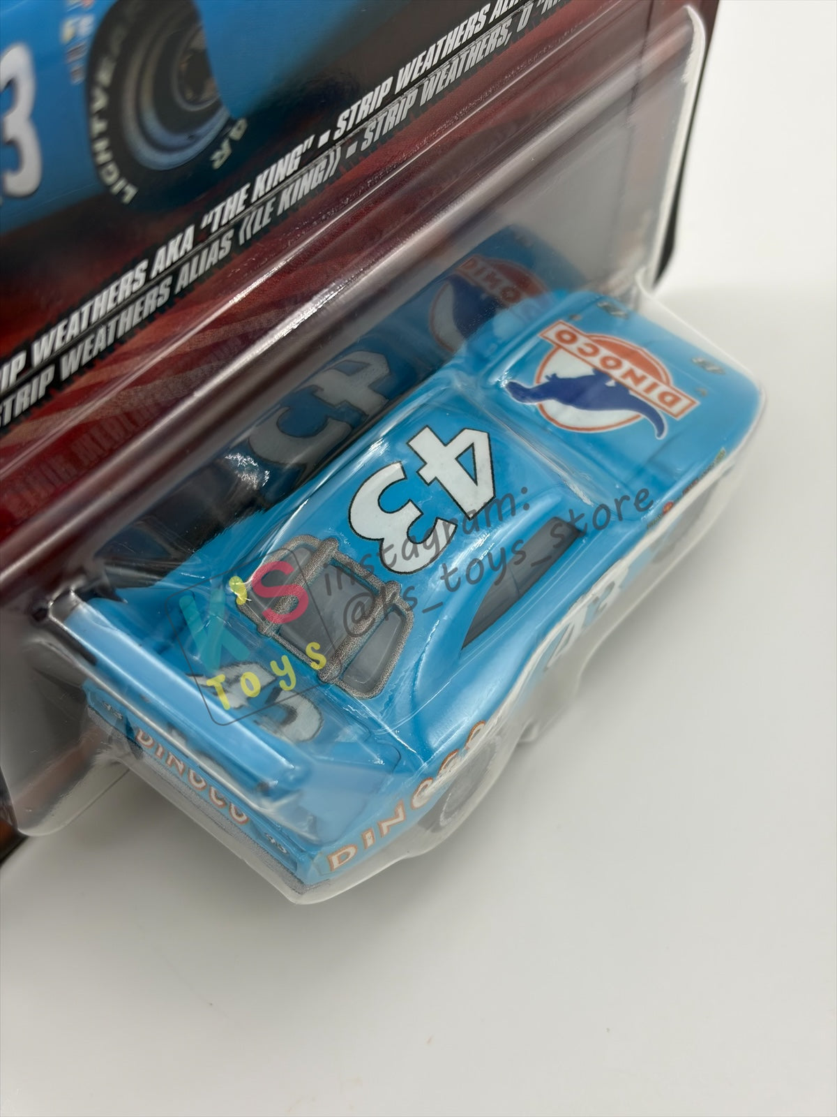 DISNEY PIXAR CARS 1:55 BY MATTEL - "STRIP WEATHERS AKA THE KING" CARS - 2023 RE-RELEASED - BNIP
