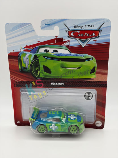 DISNEY PIXAR CARS 1:55 BY MATTEL - "NOAH GOCEK" CARS 3 - 2023 RE-RELEASED - BNIP
