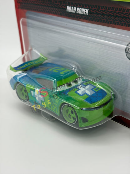 DISNEY PIXAR CARS 1:55 BY MATTEL - "NOAH GOCEK" CARS 3 - 2023 RE-RELEASED - BNIP