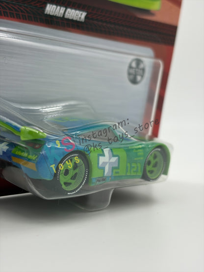 DISNEY PIXAR CARS 1:55 BY MATTEL - "NOAH GOCEK" CARS 3 - 2023 RE-RELEASED - BNIP