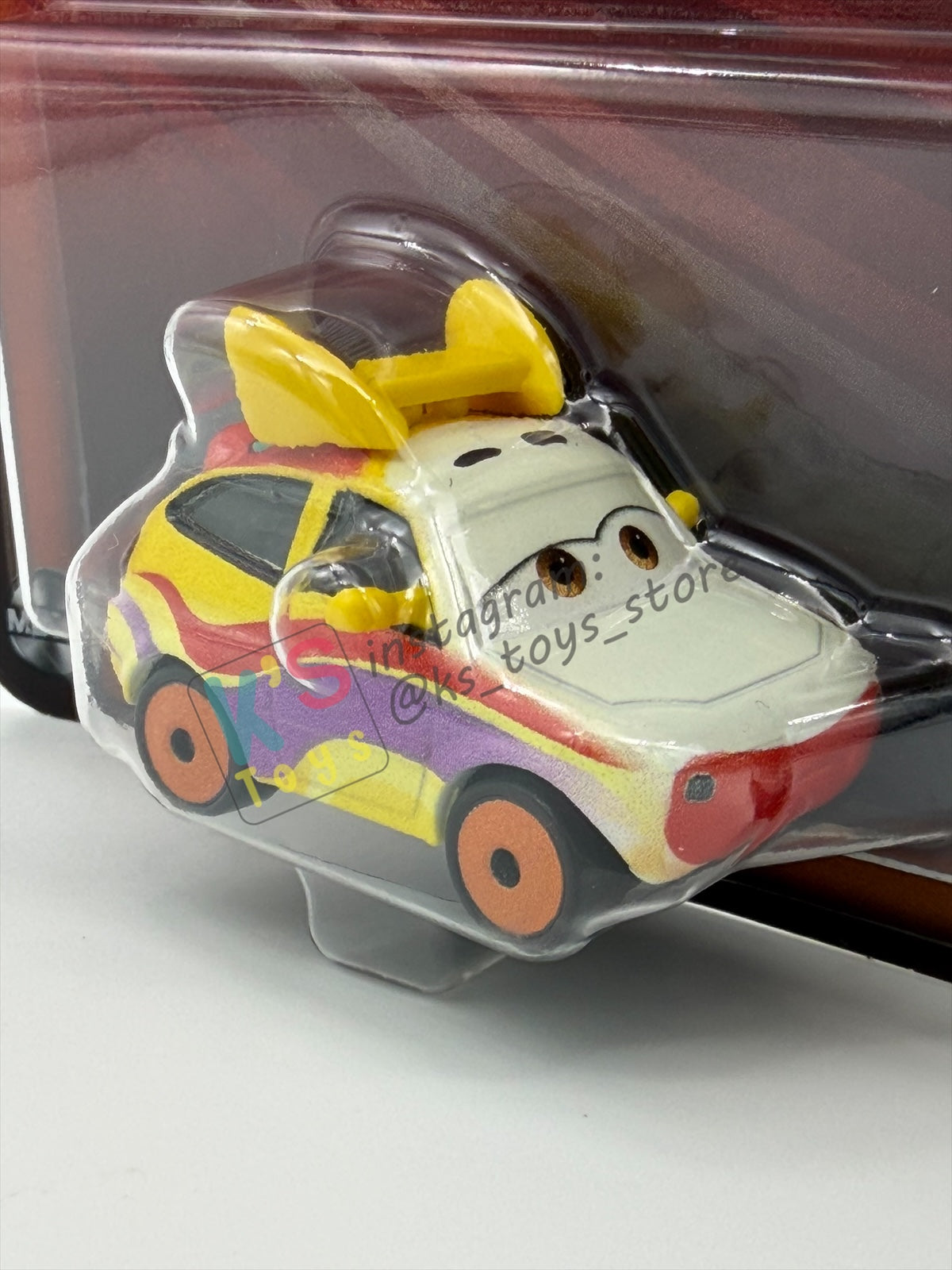 DISNEY PIXAR CARS 1:55 BY MATTEL, "ROADETTE MARKER" - 2024 RE-RELEASED VERSION - BNIP