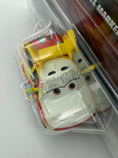 DISNEY PIXAR CARS 1:55 BY MATTEL, "ROADETTE MARKER" - 2024 RE-RELEASED VERSION - BNIP