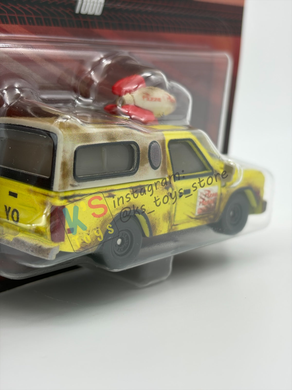 DISNEY PIXAR CARS 1:55 BY MATTEL, "TODD PIZZA PLANET" - 2023 RE-RELEASED VERSION - BNIP