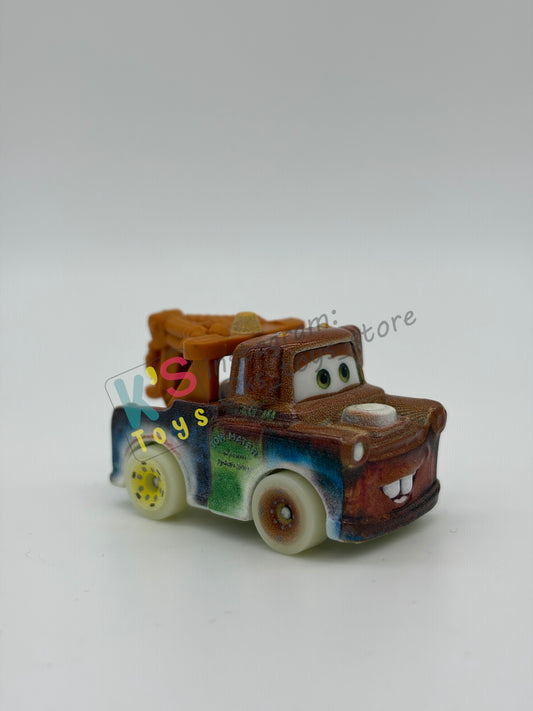 Loose Mini Racers Pixar Disney Cars, Glow UFM Mater - Mint / Near Mint Condition