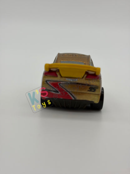 Loose Mini Racers Pixar Disney Cars, GOLD RUST-EZE CRUZ RAMIREZ - Mint / Near Mint Condition