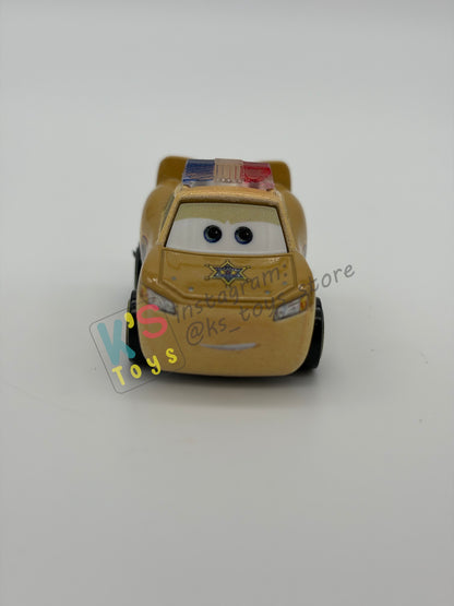 Loose Mini Racers Pixar Disney Cars, DEPUTY LIGHTNING MCQUEEN - Mint / Near Mint Condition